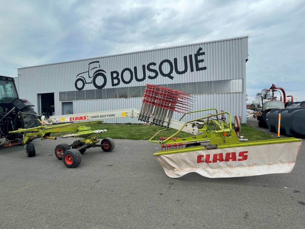 Andaineur Claas LINER 650 TWIN © Ets Bousquié