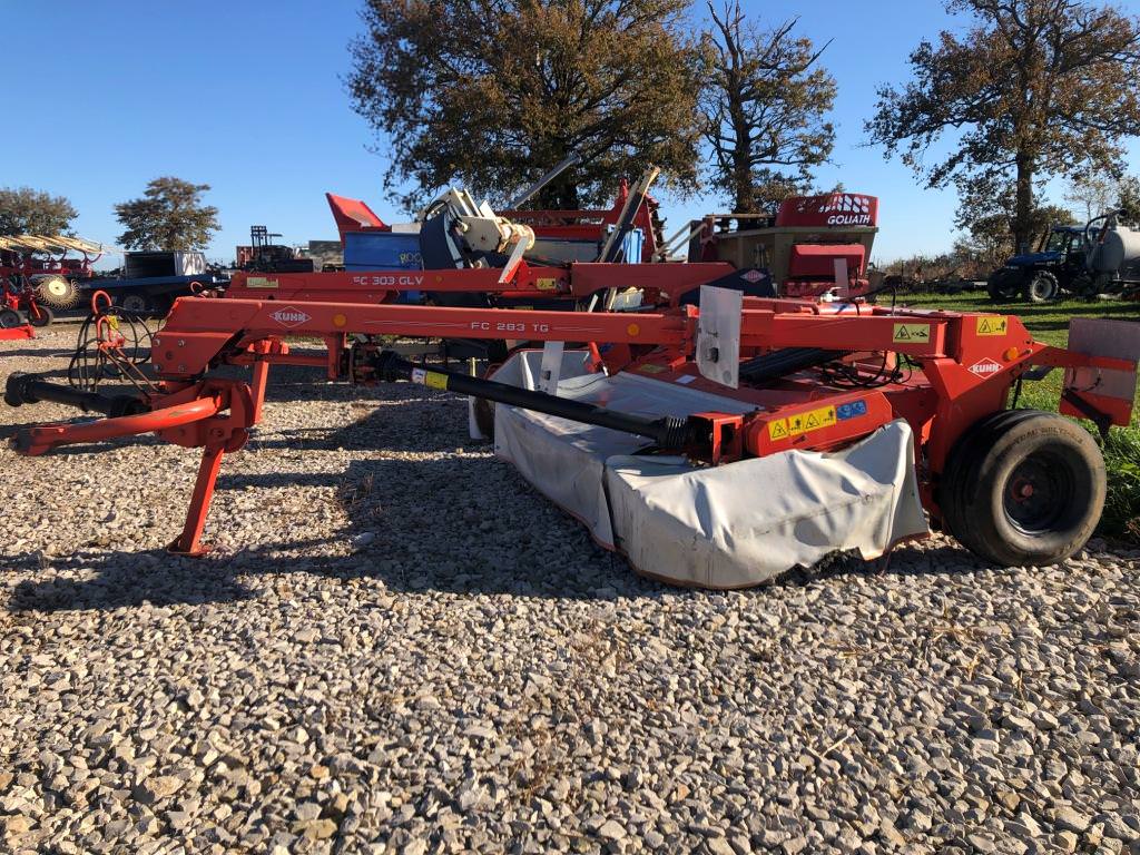 Faucheuse conditionneuse Kuhn FC 283 TG © Ets Bousquié